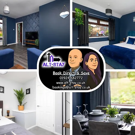 Newhall By Alt-Stay Contractor Accommodation - 3 Bed Contractor Home With Parking, Wi-Fi & Full Kitchen - Ideal For Long Stays リーズ