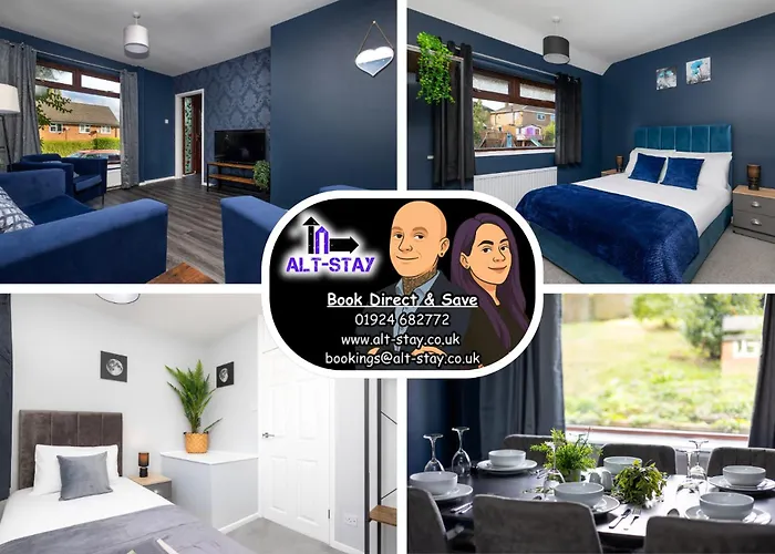 Newhall By Alt-Stay Contractor Accommodation - 3 Bed Contractor Home With Parking, Wi-Fi & Full Kitchen - Ideal For Long Stays リーズ